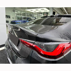 Adecuado para <span class=keywords><strong>2021</strong></span> + BMW G82 M4 G22 <span class=keywords><strong>430i</strong></span> M440i <span class=keywords><strong>M</strong></span> Sports Sedan Style Dry Carbon Fiber Tapa del maletero trasero - Product Image 5