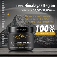 Reines Himalaya-Shilajit-Harz 50g |   Organisches Vital Lab-getestetes Mineralstoff-Nahrungsergänzungsmittel |   Private Label Individuelle Gläser für Amazon