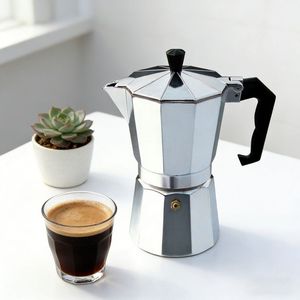 Cafetière à <span class=keywords><strong>expresso</strong></span> en aluminium super résistante pour café moka, vente en gros, 1/3/6/8/9/12 tasses - Product Image 4