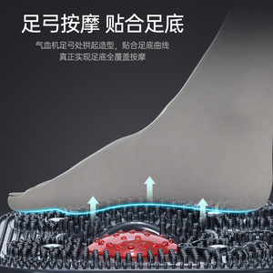 Blood Circulation Machine Foot Massager 50W 180W <b>Plug</b>-In Vibration Therapy Home Use - Product Image 3