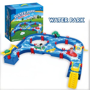 Ensemble de jeu d'extérieur DIY pour l'été, blocs de construction pour parc aquatique, jouets pour piscine, jardin, plage, jouet d'activité sensorielle amusant, cadeau pour enfants - Product Image 5
