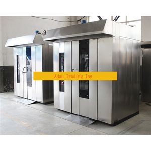 Precio de fábrica Horno rotatorio industrial Hornos de panadería comerciales rotativos eléctricos para panadería - Product Image 3