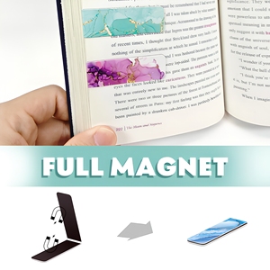 Segnalibri Magnetici Personalizzati Ecologici e Riutilizzabili con Stampa a Colori <span class=keywords><strong>di</strong></span> Alta Qualità - Product Image 3