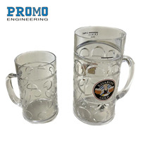 Offre Spéciale – Chope à Bière Classique en Plastique PS de 40 oz – Réutilisable et Transparente pour Bars et Fêtes