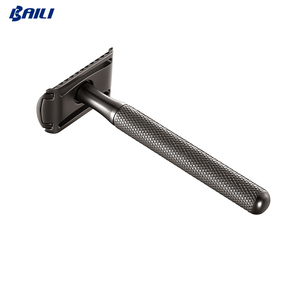Mens <strong>Straight</strong> Blades Safety <strong>Razor</strong> Zinc Alloy Stainless Steel Double <strong>Edge</strong> Shaving <strong>Razor</strong> - Product Image 5