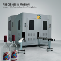 Nueva Máquina Automática de Serigrafía Multicolor para Botellas Cilíndricas y Ovaladas con Curado UV LED y Cambio Rápido de Producto