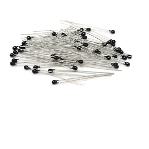 เทอร์มิสเตอร์ NTC 10K โอห์มตัวต้านทานเซ็นเซอร์วัดความร้อนสำหรับอุปกรณ์อิเล็กทรอนิกส์ DIY อาร์ดูโน่ ราสเบอร์รี่ ไพการตรวจสอบอุณหภูมิและวงจรควบคุม - Product Image 1