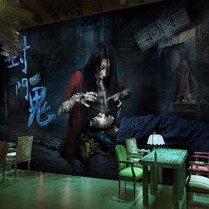 Horror y horror habitación embrujada escape juego <span class=keywords><strong>de</strong></span> mesa tema decoración fondo <span class=keywords><strong>de</strong></span> pantalla - Product Image 3