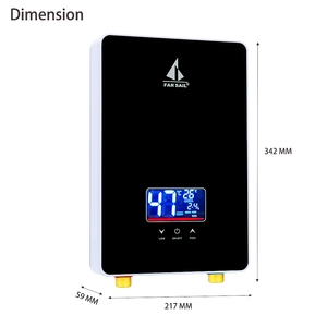 Calentadores <span class=keywords><strong>De</strong></span> Agua Electrics Diseño novedoso moderno Calentador <span class=keywords><strong>De</strong></span> Agua eléctrico sin tanque Calentador <span class=keywords><strong>De</strong></span> Agua Electrico - Product Image 4