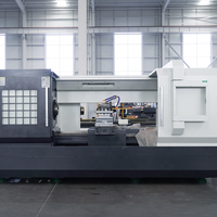 Fabriqué en Chine, tour CNC horizontal entièrement automatique, robuste, CK61160, personnalisable, pour le travail des métaux, avec outillage motorisé.