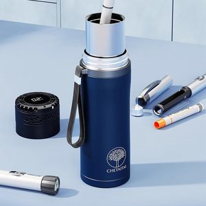 กระเป๋าเก็บอินซูลินแบบพกพา<span class=keywords><strong>ชนิด</strong></span> Type C พร้อมหน้าจอแสดงอุณหภูมิ  ขวดเก็บความเย็นทางการแพทย์พร้อมเจลชีวภาพ - Product Image 1