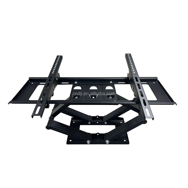 40"-80" Inch Steel TV Screen Stand with Adjustable Swivel 120 & Tilt 15 Wall Mount Brackets