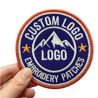 Patchs personnalisés en toile et caoutchouc thermocollants, brodés avec logo de club sportif et nom de marque, pour presse à chaud, respectueux de l'environnement, de la marque Uniquegifts
