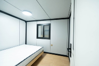 Casa Contenedor Expandible de Doble Ala con Techo a Dos Aguas, Villa Prefabricada para Proyectos Residenciales y de Hostelería