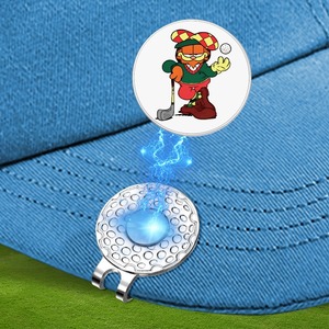 Clip de casquette pour marqueur de balle de golf, accessoires de golf pour hommes, tampon de balle de golf, cadeaux de golf amusants, clip de casquette Happy Golf - Product Image 3