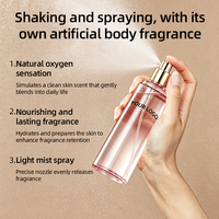 Déodorant Corporel en Spray Parfumé – Coffret 3 Couleurs (Rose, Or, Pêche) – Longue Durée, Anti-Odeur, Lisse, Non Gras – Format Voyage pour Femme