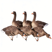 Décoy de canard grison réaliste 3D en EVA souple et léger, à fixation au pied, pour l'observation en extérieur et la décoration de jardin