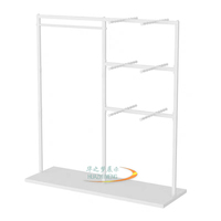 Vente en gros présentoir sur pied pour magasin de vêtements sous-vêtements présentoirs pour magasin
