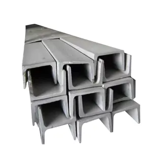 Estructura de canal de acero galvanizado en forma de U para una construcción resistente a bajas temperaturas