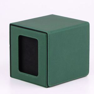 Boîte de rangement portable en cuir PU durable pour cartes à collectionner, compatible avec les jeux de cartes Commander, pour usage domestique - Product Image 2