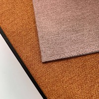 Rideaux occultants modernes Boyue RS2008-02 style américain 100 % polyester texturé, rose poudré, gris corail, personnalisables, électriques, haute qualité