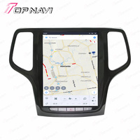 Layar Mobil Android Elektronik IPS Touch untuk Jeep Grand Cherokee 2014 2015 2016 2017 2018 2019 Navigasi GPS