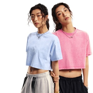 T-shirt Corta Oversize da Donna 2026 di Alta Qualità, Stile Streetwear, Manica Corta, Maglietta Sportiva Corta, Vestibilità Ampia, Comoda e Casual - Product Image 2