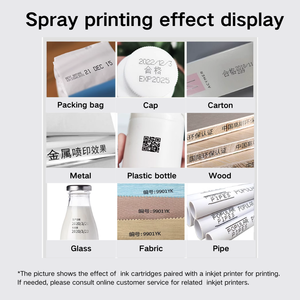 Mới Đến Thân Thiện Với Môi Nhanh Chóng Khô Hộp Mực 12.7/25.4Mm Máy Bay Phản Lực Máy In Phun In Ấn Cho Dung Môi 600Dpi Độ Phân Giải Cho Hóa Đơn Máy In - Product Image 6