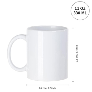 Tazas <span class=keywords><strong>de</strong></span> Cerámica Fonwhy Personalizadas <span class=keywords><strong>de</strong></span> <span class=keywords><strong>11</strong></span> oz <span class=keywords><strong>para</strong></span> Sublimación, Resistentes a Altas Temperaturas y Libres <span class=keywords><strong>de</strong></span> BPA <span class=keywords><strong>para</strong></span> Impresión por Transferencia <span class=keywords><strong>de</strong></span> Calor DIY - Product Image 2
