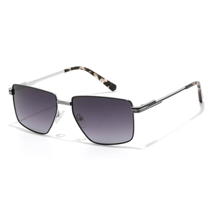 Lunettes de soleil rectangulaires polarisées, monture en métal, lunettes de conduite, lunettes de mode pour l'extérieur - Product Image 4