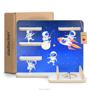 Bonito estante de madera Toniebox <span class=keywords><strong>para</strong></span> almacenamiento de juguetes de baño, impresión Digital magnética <span class=keywords><strong>para</strong></span> niña y niño, diseño de fábrica, venta al por mayor, tema de Arte de cocina - Product Image 2