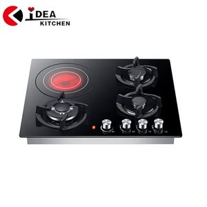 Chinas bester 5-Flammen-LPG-Gaskocher des chinesischen Herstellers Wirtschaft lich eingebautes Gasherd mit 5 Koch feldern Stromquelle - Product Image 4