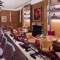 Luxuriöses Modernes Kommerzielles Esszimmer- und Kaffeetisch-Set aus Holz, Umweltfreundliche Langlebige Restaurantmöbel