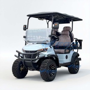 Carrito de Golf de Cuatro Plazas de Alta Calidad/Carrito de Golf para Calle, Fácil de Cambiar, Carrito de Golf Eléctrico para Transporte Especial - Product Image 1