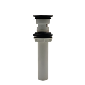 Pulsador Lavabo Drain - Chrome ABS Pop-Up Waste con orificio de desbordamiento - Product Image 1