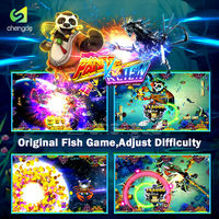 Máquina de juego de mesa de peces de 4 ~ 10 jugadores Revenge Arcade Shooting Fish Game Development Software IO Boards