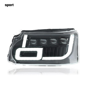 Pour Range Land 2005-2017, feux de jour dynamiques à LED, phares de voiture élégants, lentille de projecteur DRL, 12V, état neuf, couleur 6000K, LED 12V H - Product Image 3