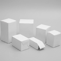 Umweltfreundliche, robuste, kleine, faltbare Papiermappen mit individuellem Logo, beschichtete Verpackungsboxen für Kuchen, Desserts, Backwaren, Schmuck und Geschenke