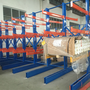 高容量パウダーコーティングされたカンチレバーラック,頑丈鋼製防具工業用収納棚 - Product Image 4