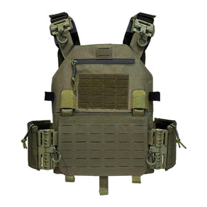 Gilet Tattico Multifunzionale per Protezione Outdoor, Impermeabile e Antivento, in Nylon 500D a Sgancio Rapido - Product Image 1