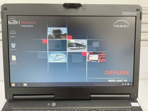 For MAN T427 MAN-CATS III Diagnostic Interface Kit CF53 <b>Laptop</b> MANTIS MANWIS Truck Bus Diesel Engine Scanner USB Interface - Product Image 5