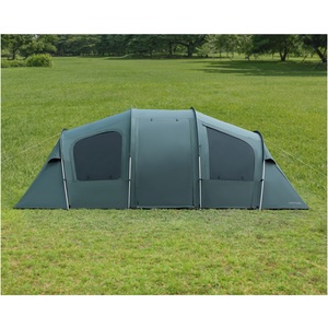 CAMPTOWN ECHO 300, Tienda de Campaña Tipo Túnel Espaciosa, Poste de Aluminio de 16 mm, Tienda de Campaña Familiar para 4 Personas, Vestíbulo Grande, 6 Puertas, 4 Ventanas de Malla - Product Image 5