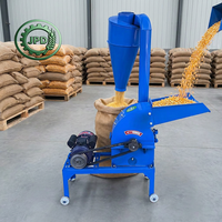 Molino de Martillos Multifuncional de Aluminio, Trituradora de Alimentos para Granja, Maíz, Soja, Paja, Hierba, Granos, Procesamiento de Cría, Alta Eficiencia