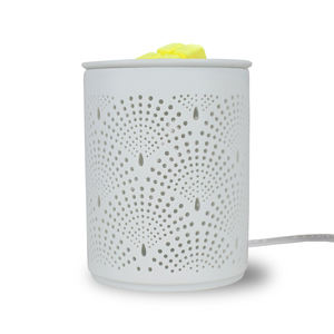 ตะเกียงไฟฟ้าเซรามิกสีขาวเครื่องอุ่นขี้ผึ้งกลิ่นหอมเครื่องหอมขี้ผึ้งสำหรับใช้ในห้องนั่งเล่นโรงแรมสปา - Product Image 5