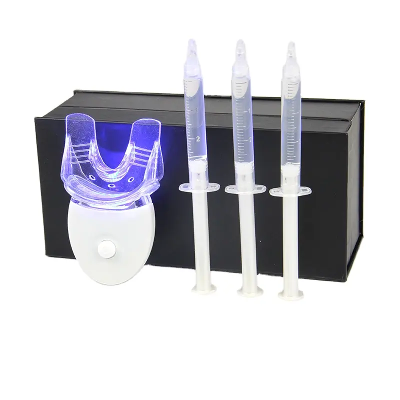 CE non peroxide profession teeth whiten kit private logo label teeth whitening led kit take home kit teeth whitening
