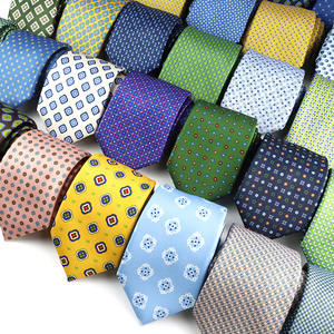 Винтажный мужской галстук в горошек, 7,5 см - Product Image 2