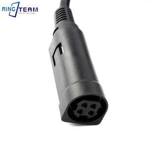 Conector de alimentación CC DC5.5 x 2,5 con tornillo de bloqueo macho a KPPX-4P, cable de alimentación usado en el centro de vigilancia y <span class=keywords><strong>Telesco</strong></span>, personalizable - Product Image 4