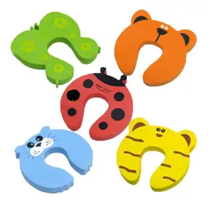 MM-BSP011 Foam Child Custom Animal Security Manufacturing Cute Special Slam Cartoon Safety Baby Finger Pinch Guard Rubber Door