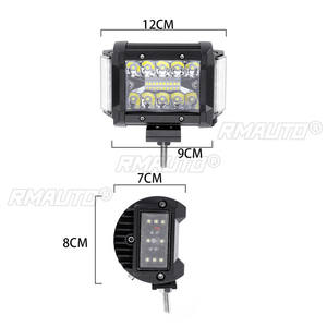 Barre lumineuse LED de travail 3,5 pouces 108W 12V 24V, éclairage latéral pour voitures, camions 4x4 et véhicules tout-terrain - Product Image 5