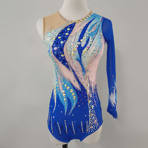 Высококачественные гимнастические трико на заказ для соревнований и тренировок, оптовая продажа гимнастического оборудования - Product Image 2